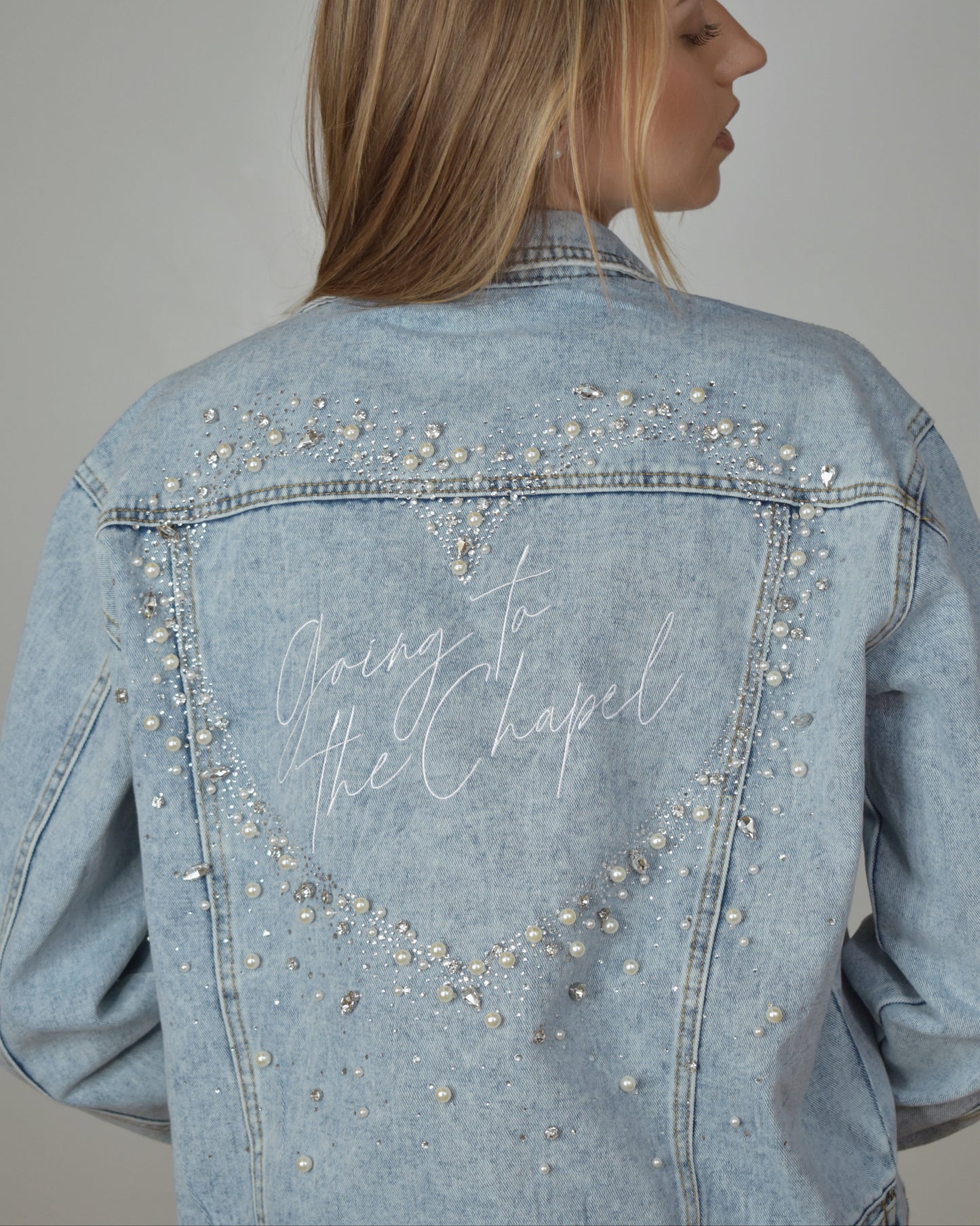 going to the chapel denim jacket