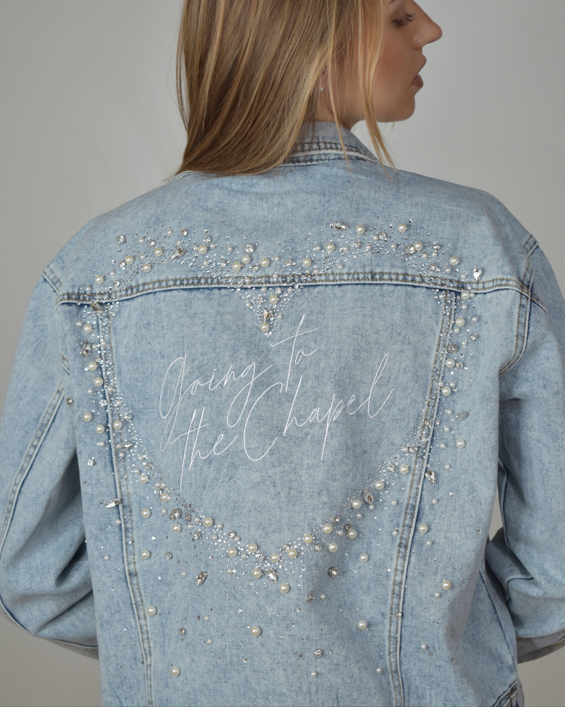 going to the chapel denim jacket